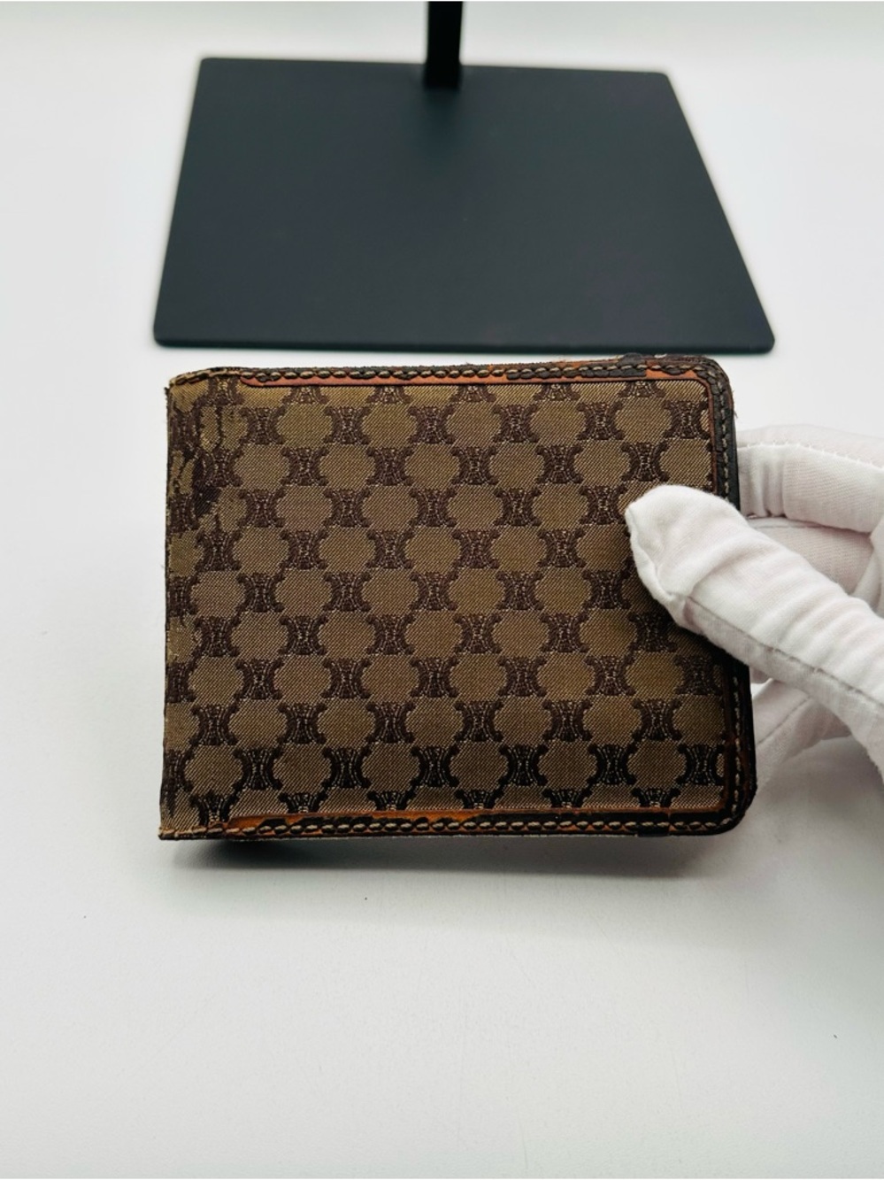 Celine Monogram Bi Fold Wallet